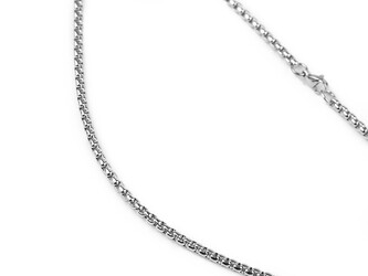 Řetízek / řetěz z nerezové oceli silnější, rolo, unisex - 1 ks - 2 (60 cm) platina