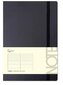 Notatnik A5 96 stron na gumkę czarny