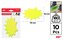 Etykiety cenowe fluorescencyjne żółte 135x90mm
