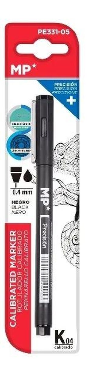 Marker precyzyjny kaligraficzny 0,4mm czarny