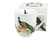 Porcelánový hrnek - páv, 400 ml