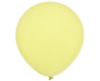 Balony Decomex pastel Yellowish 100szt