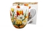 Porcelánový hrnek XXL - tulipány, 1000 ml