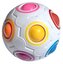 Zabawka edukacyjna. Tęczowa piłeczka