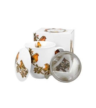 Porcelánový byliňák - červenka, 400 ml