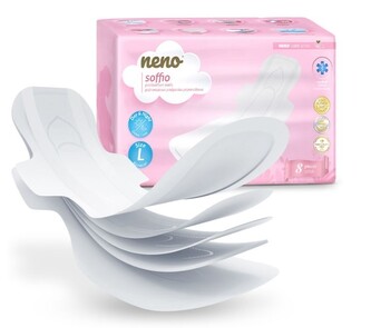 5558 SOFFIO PODPASKI JEDNORAZOWE POPORODOWE L 8SZT