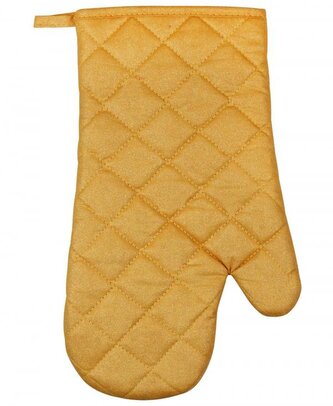 DuraHome Rukavice teflonová BBQ, 33cm, žlutá