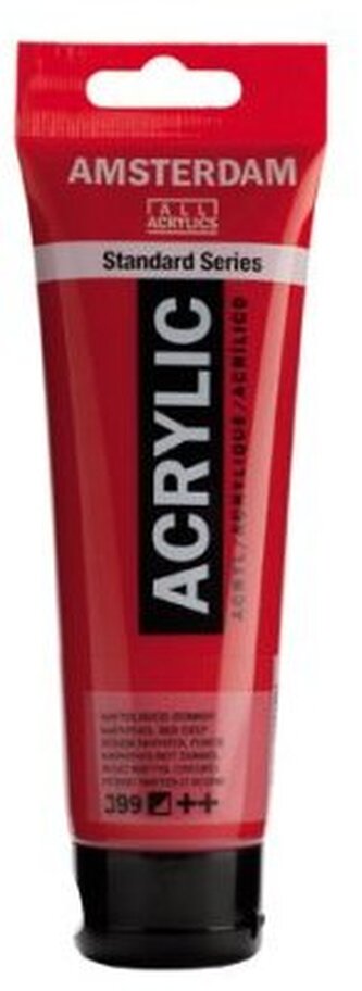 Farba akrylowa nr 399 naphthol red deep120ml, Amsterdam