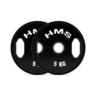 TOG05 SADA POGUMOVANÝCH OLYMPIJSKÝCH KOTOUČŮ 2 x 5 KG HMS