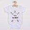Dětské body s potiskem New Baby Tati, to dáš! - krátký rukáv - velikost 80 (9-12m)