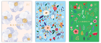 Zeszyt A4 60 k. kratka HS Garden, Interdruk