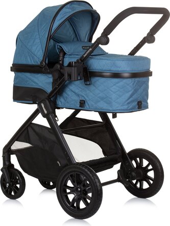 CHIPOLINO Kočárek kombinovaný Harmony 2v1 Blue