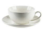 BASIC Filiżanka ze spodkiem 220ml 14X11X6cm