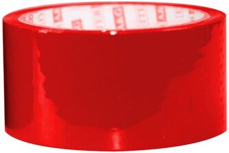 Taśma pakowa 48 mm x 50 yd. czerw. Iter A&G;