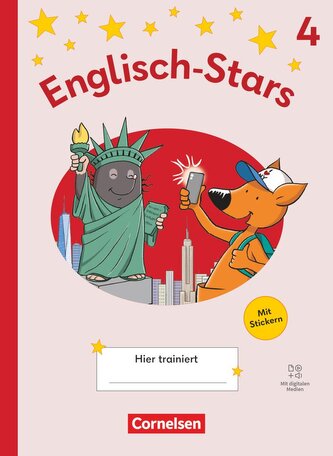Englisch-Stars 4. Schuljahr - Allgemeine Ausgabe 2025 - Übungsheft