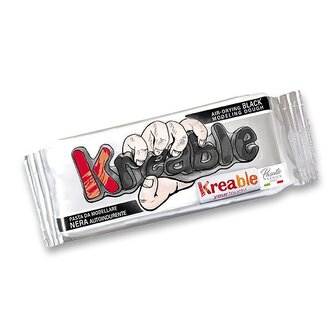 Modelovací hmota Krea samotvrdnoucí, výběr barev černá