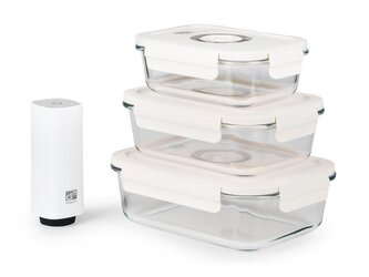 Set G21 vakuovacích dóz s pumpou, 4 ks