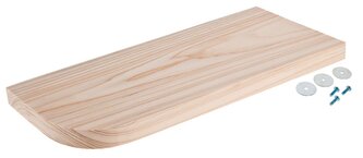 Karlie Dřevěné patro/sedátko do klece pro hlodavce, 30x14x1,8cm