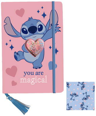 Notes A5 tw.oprawa z wstawką PVC Stitch, Paso