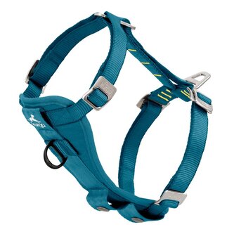 Kurgo® Tru-Fit Enhanced Strenght Bezpečnostní postroj pro psy s autopásem modrý L