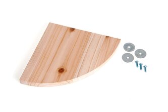 Karlie Dřevěné patro/sedátko do klece pro hlodavce, 22x22x1,8cm