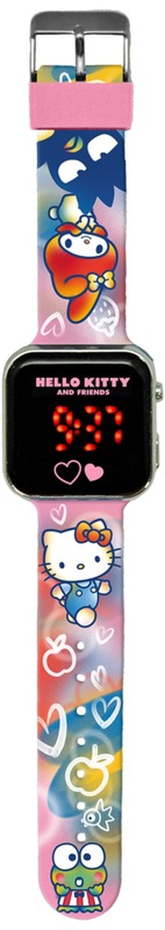 Zegarek LED z kalendarzem Hello Kitty, Kids