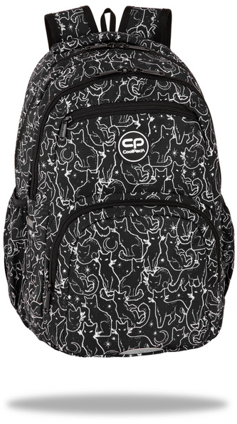 Plecak młodzieżowy Pick Black Cats CoolPack, Patio