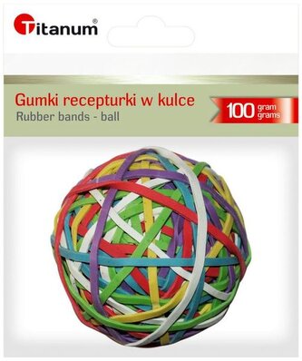 Gumki recepturki 110gr w kulce  A&G, Titanum