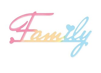 Wykrojnik - Napis Family