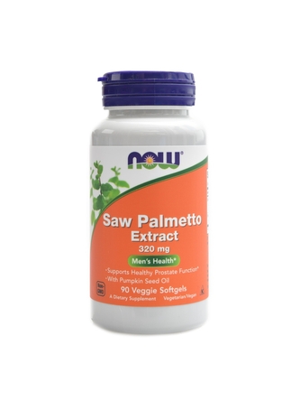 Now Foods - Saw palmetto extract 320mg 90 kapslí