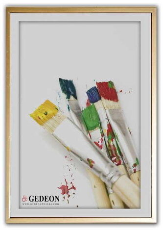 Ramka 15 x 21 cm złota plexi., Gedeon