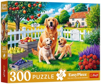 Puzzle 300-el. EasyPiece Pieski na wsi,Trefl