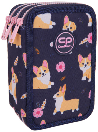 Piórnik potrójny z wyposażeniem Jumper 3 Elisabeth CoolPack, Patio