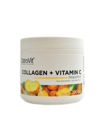 Ostrovit - Collagen + vitamin C 200 g - cola s rumem Ostrovit - Collagen + vitamin C 200 g - cola s rumem