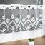 Dekorační metrážová vitrážová záclona MILA bílá výška 40 cm MyBestHome