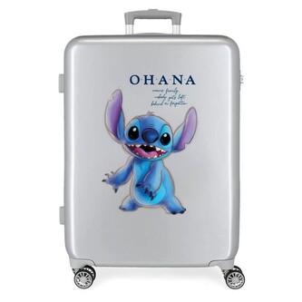 JOUMMABAGS Cestovní kufr ABS Lilo and Stitch Ohana  ABS plast, 70 cm
