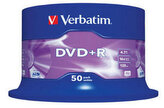 Płyta DVD+R 4,7GB x16 cake-50 szt. 43550, Verbatim