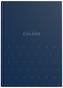 Brulion A4 192k 70g kratka Colors niebieski, Top-2000