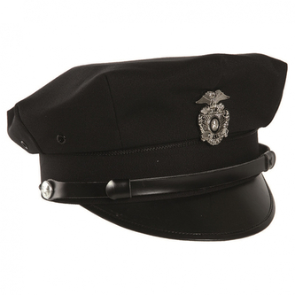 US policejní brigadýrka - černá, XXL