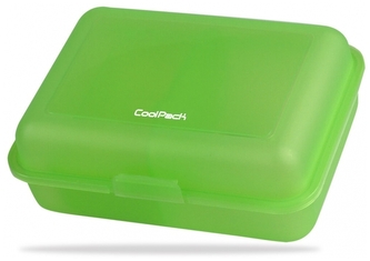 Śniadaniówka Frozen CoolPack transparentna - zielona, Patio