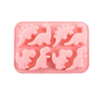 FORMA SILIKON NA LED 8KS DINOSAURY 18,8X12,6X2,2CM