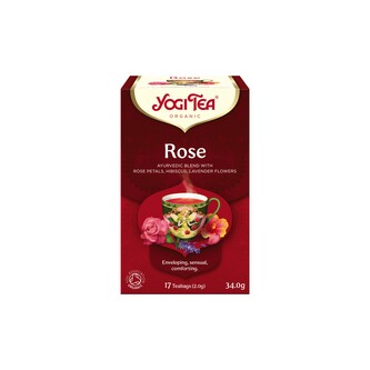 Čaj Růže 17 sáčků 34 g BIO   YOGI TEA