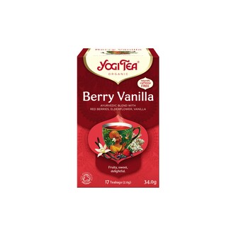 Čaj Berry Vanilla 17 sáčků 34 g BIO   YOGI TEA