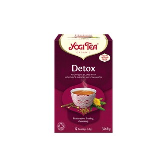 Čaj Detox 17 sáčků 30,6 g BIO   YOGI TEA