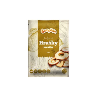 Kroužky sušené hruškové 25 g   OVOCŇÁK