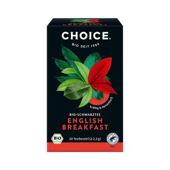 Čaj černý English breakfast 20 sáčků 44 g BIO   CHOICE