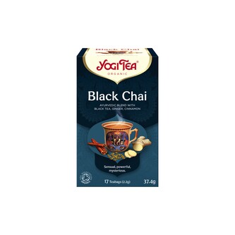 Čaj Černý chai 17 sáčků 37,4 g BIO   YOGI TEA