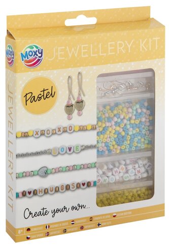 Sada na výrobu šperků - žlutá