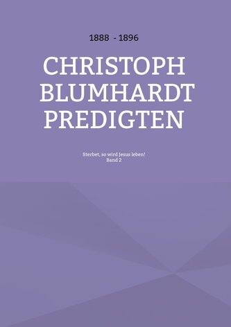 Sterbet, so wird Jesus leben!