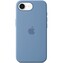 Apple silikonový kryt na iPhone 16e ledově modrá